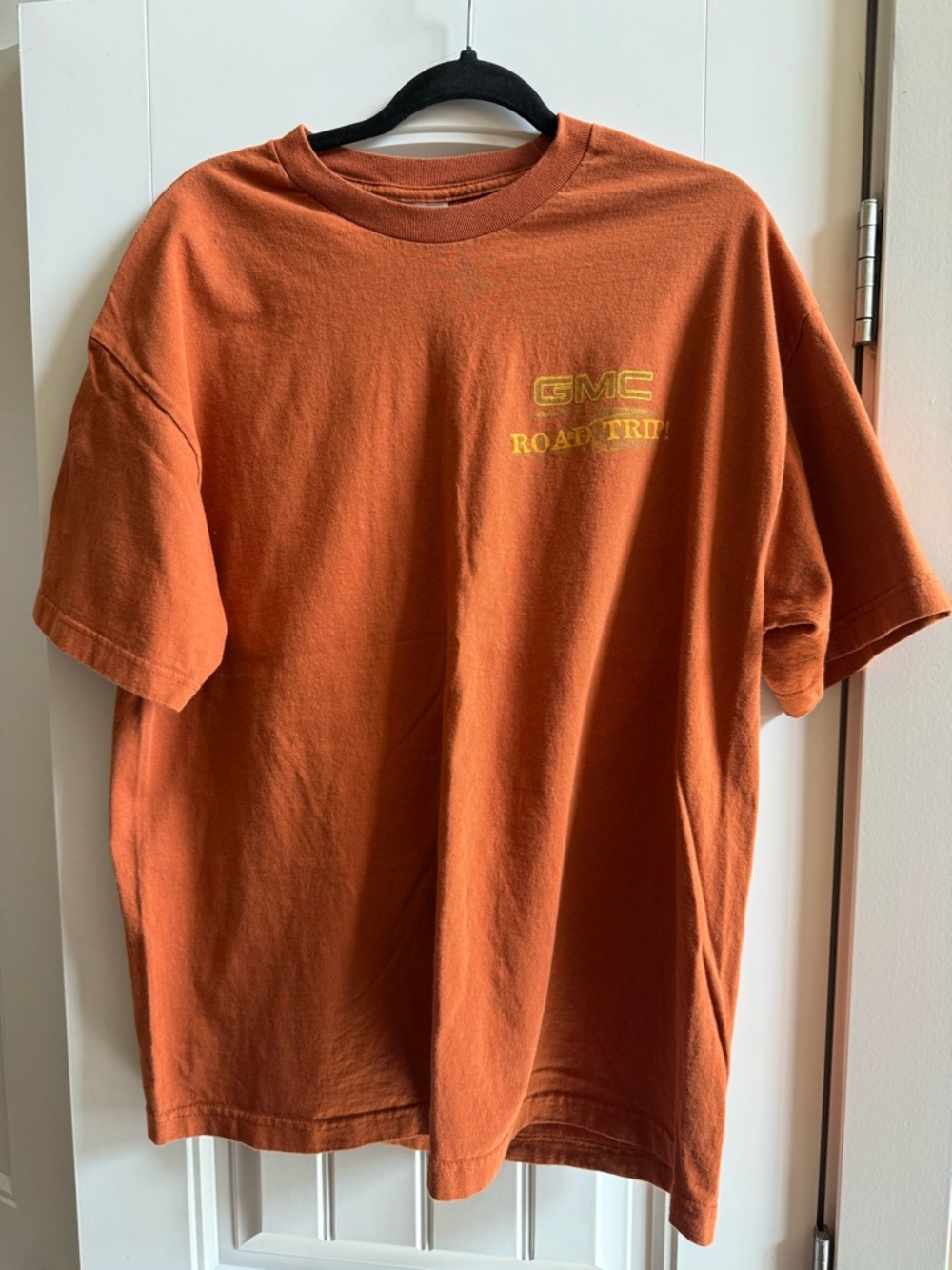 GMC Road Trip Orange Graphic Tee Size XL